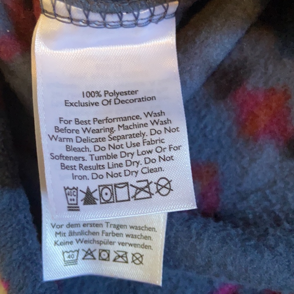 💕Eddie Bauer fleece. Aztec pattern. So cute!! NWT. Size L - Picture 7 of 8